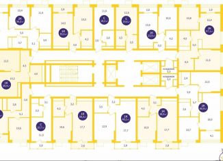 Продаю 1-ком. квартиру, 33.9 м2, Тюмень, ЖК ДОК, Краснооктябрьская улица, 4Ак2