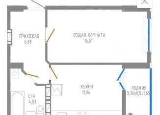 Продаю 1-комнатную квартиру, 42 м2, Севастополь, Античный проспект, 5, ЖК Легенда