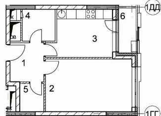 Продается 1-комнатная квартира, 41.8 м2, Москва, Дмитровское шоссе, 107к1, ЖК Летний Сад