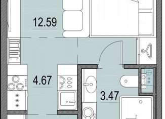 Продаю квартиру студию, 22.6 м2, Санкт-Петербург, Василеостровский район