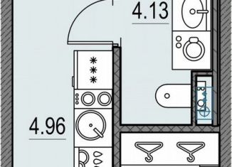 Продам квартиру студию, 20.3 м2, Новгородская область, деревня Невская, 11