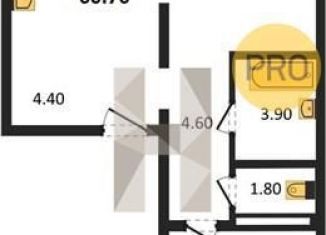 Продается двухкомнатная квартира, 60.7 м2, Новосибирск, улица Связистов, 13/2