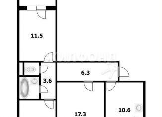 Продам комнату, 16 м2, Новосибирск, Оловозаводская улица, 43