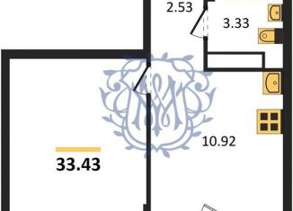 Продается однокомнатная квартира, 33.4 м2, Судак, улица Айвазовского, 4/1