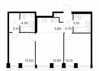 Продаю 1-комнатную квартиру, 62 м2, Москва, метро Войковская