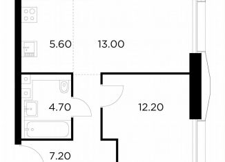 Продается 1-ком. квартира, 42.7 м2, Москва, метро Войковская