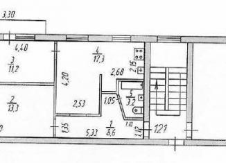 Продажа 2-комнатной квартиры, 53.6 м2, Магнитогорск, улица Суворова, 139