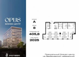 Офис на продажу, 405.8 м2, Москва, метро Павелецкая, Дербеневская улица, 1