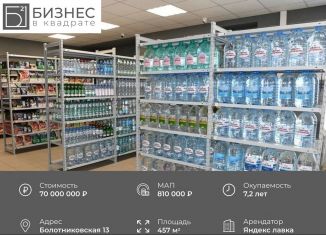 Продажа помещения свободного назначения, 458 м2, Москва, Болотниковская улица, 13, ЮЗАО