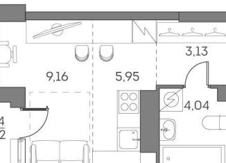 Продается квартира студия, 22.3 м2, Москва, ЮВАО, Рязанский проспект, 2с27