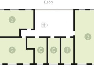 Продам двухкомнатную квартиру, 80.7 м2, Курган, ЖК Квартал Резиденция