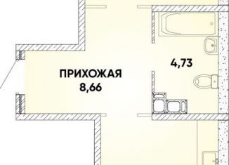 Продажа 1-комнатной квартиры, 46 м2, Краснодар, микрорайон Губернский