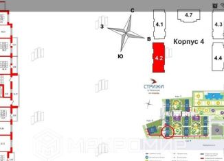 Продам однокомнатную квартиру, 31.1 м2, Санкт-Петербург, ЖК Стрижи в Невском 2