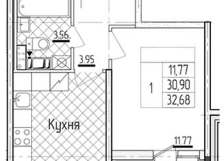 Продам однокомнатную квартиру, 32.6 м2, Санкт-Петербург, 2-й Предпортовый проезд, 6, 2-й Предпортовый проезд