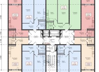 Двухкомнатная квартира на продажу, 70 м2, Махачкала, улица Каммаева, 20Б