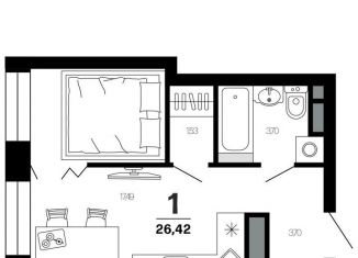 Продажа 1-комнатной квартиры, 26.4 м2, Рязанская область