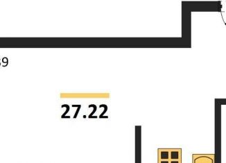 Квартира на продажу студия, 27.2 м2, Воронеж, Острогожская улица, 164