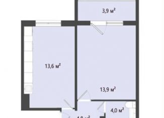 Продажа 1-ком. квартиры, 36.2 м2, Омск, посёлок Биофабрика, 18