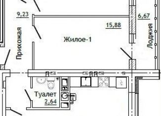 Продам 2-комнатную квартиру, 85.6 м2, Смоленск, Промышленный район, улица Крупской, 54Б