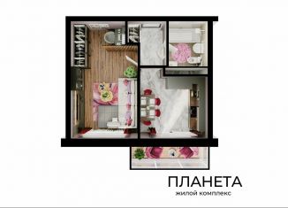 Продажа однокомнатной квартиры, 35.6 м2, Новокузнецк