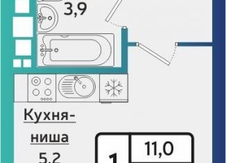 Продается квартира студия, 24.8 м2, Ижевск, Индустриальный район