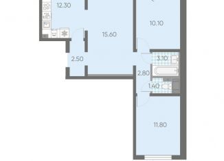 Продаю 3-ком. квартиру, 61.5 м2, Санкт-Петербург, метро Академическая, Пахомовская улица