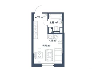 Продам квартиру студию, 22.3 м2, Москва, ЖК Светлый Мир Станция Л, жилой комплекс Светлый Мир Станция Л, к27