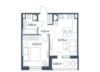 Продается 2-комнатная квартира, 38.6 м2, Москва, жилой комплекс Светлый Мир Станция Л, к8, ЖК Светлый Мир Станция Л