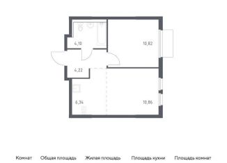Продается двухкомнатная квартира, 36.3 м2, Видное, Советская площадь