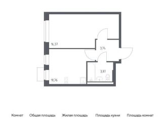 Продается 1-ком. квартира, 34.7 м2, поселение Рязановское