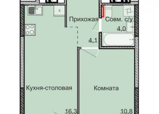 Продажа 1-ком. квартиры, 35.2 м2, Ижевск