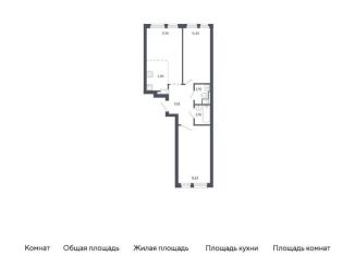 Продам 2-комнатную квартиру, 58.7 м2, Москва, Ленинградское шоссе, 229Ак2, Молжаниновский район