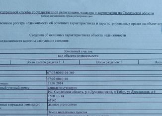 Продаю земельный участок, 15 сот., посёлок городского типа Озёрный, Ярославская улица, 6