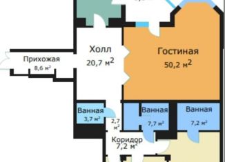 Продается пятикомнатная квартира, 215 м2, Москва, улица Архитектора Власова, 6, Ломоносовский район