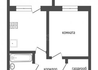 Продажа однокомнатной квартиры, 40.5 м2, Тюменская область, Газопромысловая улица, 5