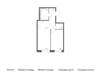 Продам 1-комнатную квартиру, 47 м2, Москва, метро Зябликово