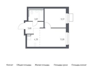 Продажа 2-комнатной квартиры, 32.4 м2, посёлок Жилино-1, ЖК Егорово Парк, жилой комплекс Егорово Парк, к3.1