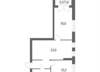 Продам 2-комнатную квартиру, 64.8 м2, Санкт-Петербург, Выборгский район, улица Академика Константинова, 1к1