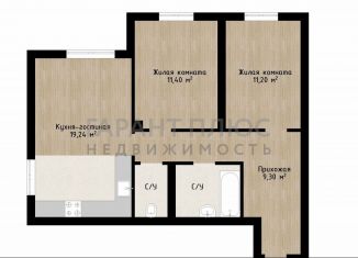 Продается 3-ком. квартира, 65 м2, Липецк, Индустриальная улица, 90Б