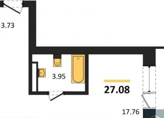 Продается квартира студия, 27.1 м2, Воронеж, Транспортная улица, 58