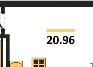 Продаю квартиру студию, 21 м2, село Новая Усмань