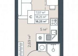 Продаю квартиру студию, 18.3 м2, Нижегородская область