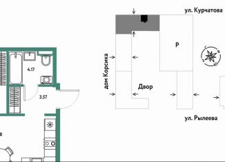 Продаю 2-ком. квартиру, 38.3 м2, Тюмень, Краснооктябрьская улица, 10к1, Калининский округ