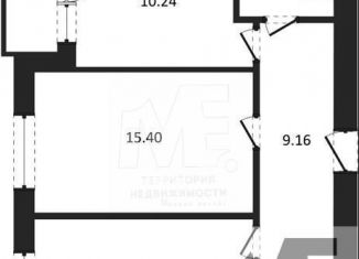 Продажа двухкомнатной квартиры, 55.5 м2, Калининград, Суздальская улица, 15