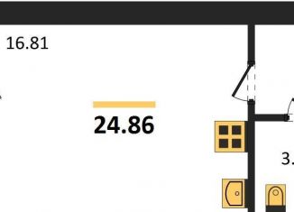 Продается квартира студия, 24.9 м2, село Новая Усмань