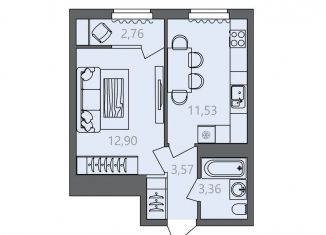 Продам 1-комнатную квартиру, 32.7 м2, Волгоград, Краснооктябрьский район, Созидательская улица, 14