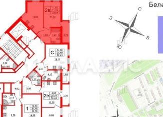 Продам однокомнатную квартиру, 33 м2, Санкт-Петербург, улица Седова, 93к2, улица Седова