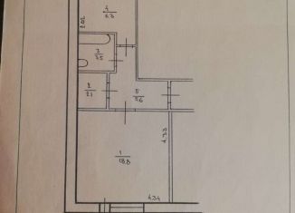 Продам 1-ком. квартиру, 38.4 м2, поселок Ростовка, посёлок Ростовка, 16