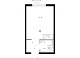 Продается квартира студия, 22 м2, Москва, район Южное Бутово