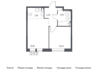 Продаю 2-комнатную квартиру, 35.6 м2, деревня Путилково, Вольная улица, 2